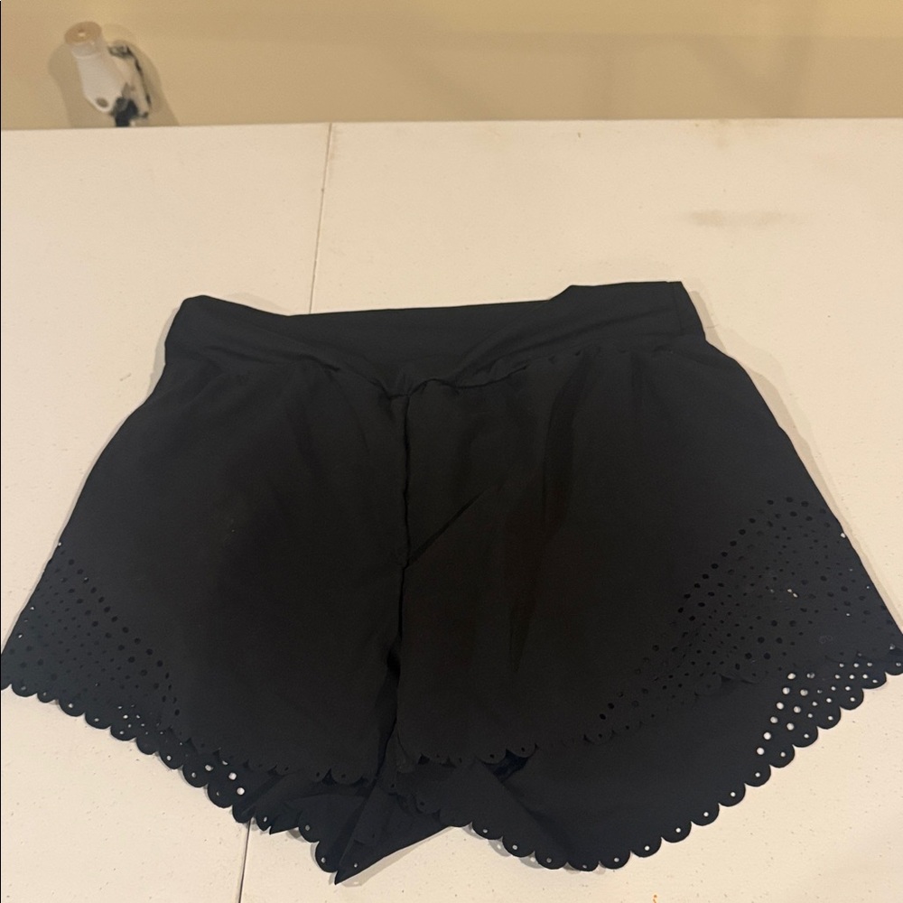 Elegant Black Women's Shorts